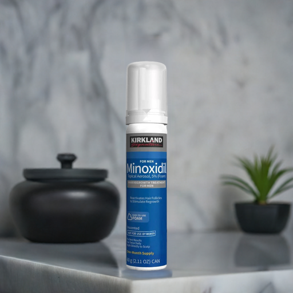 Costco Kirkland Minoxidil Topical Hair Regrowth Solution OR Foam Extra Strength for Men 5%