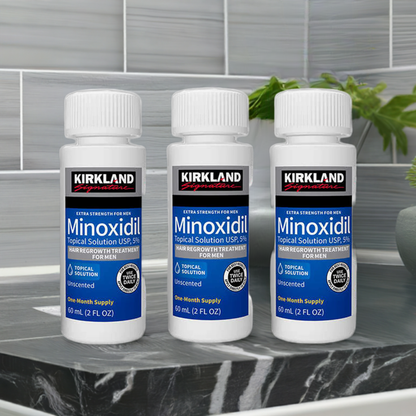 Costco Kirkland Minoxidil Topical Hair Regrowth Solution OR Foam Extra Strength for Men 5%